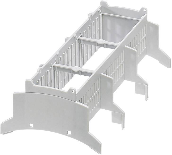 Elément supérieur de boîtier pour rail Phoenix Contact BC 161,6 OT U22 KMGY 2278526 Polycarbonate gris clair 89.7 x 161.6 x 62.2
