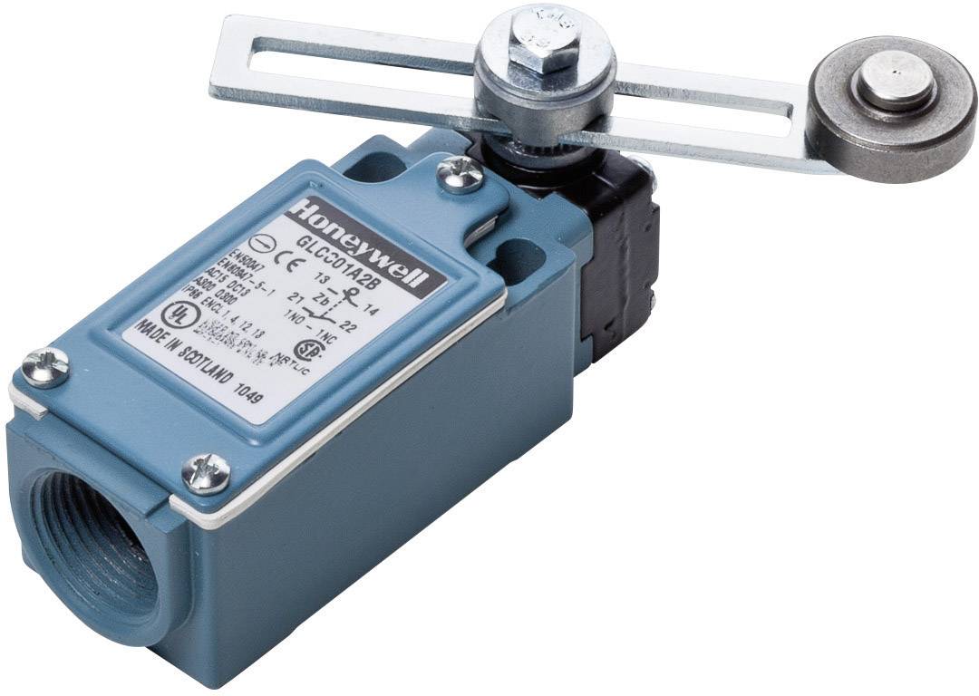 Honeywell AIDC GLCC01A2B Interrupteur de fin de course 240 V/AC 10 A levier pivotant à galet à rappel IP66 1 pc(s)