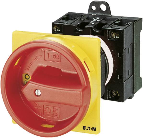 Eaton T0-2-1/V/SVB Commutateur à cames refermable 20 A 1 x 90 ° rouge, jaune 1 pc(s)