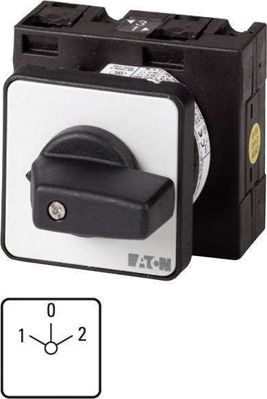 Eaton T3-3-8401/E Commutateur à cames 32 A 690 V 2 x 30 ° gris, noir 1 pc(s)