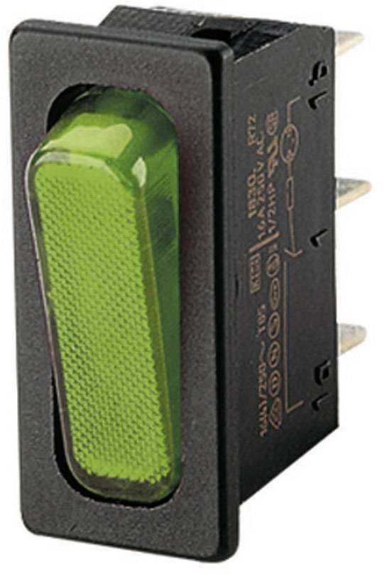 Marquardt 1830.3118 Interrupteur à bascule 1830.3118 250 V/AC 20 A 1 x Off/On IP40 à accrochage 1 pc(s)