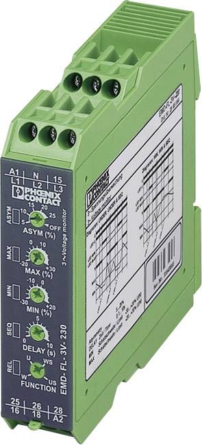 Relais de surveillance Contenu: 1 pc(s) Phoenix Contact EMD-FL-3V-230 2885773