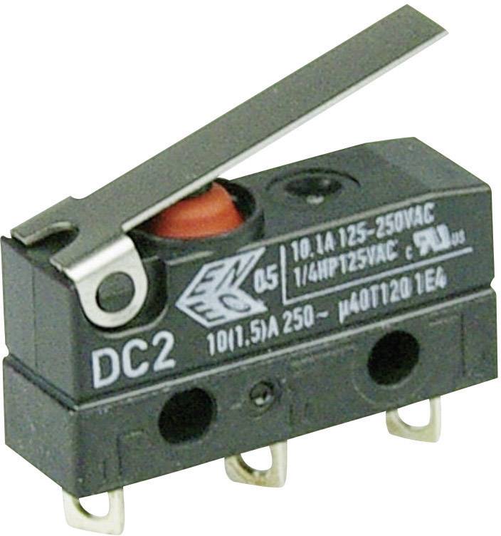 ZF DC2C-A1LB Microrupteur DC2C-A1LB 250 V/AC 10 A 1 x On/(On) IP67 à rappel 1 pc(s)