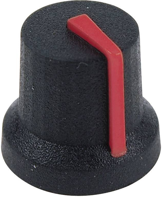 Tête de bouton rotatif Cliff CL170854BR noir, orange (Ø x H) 16.8 mm x 14.5 mm