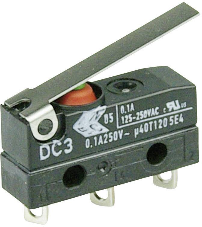ZF DC3C-A1LC Microrupteur DC3C-A1LC 250 V/AC 0.1 A 1 x On/(On) IP67 à rappel 1 pc(s)
