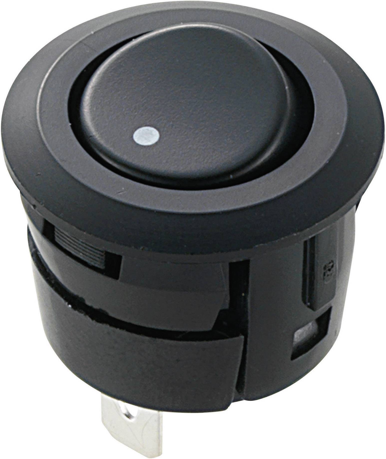 Miyama 706034 Interrupteur à bascule DS-059A-WD 250 V/AC 3 A 1 x On/On à accrochage 1 pc(s)