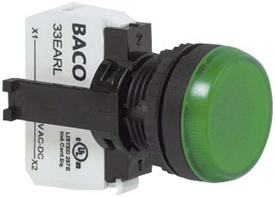 BACO L20SE20L Voyant lumineux avec élément LED vert 24 V/DC, 24 V/AC 1 pc(s)