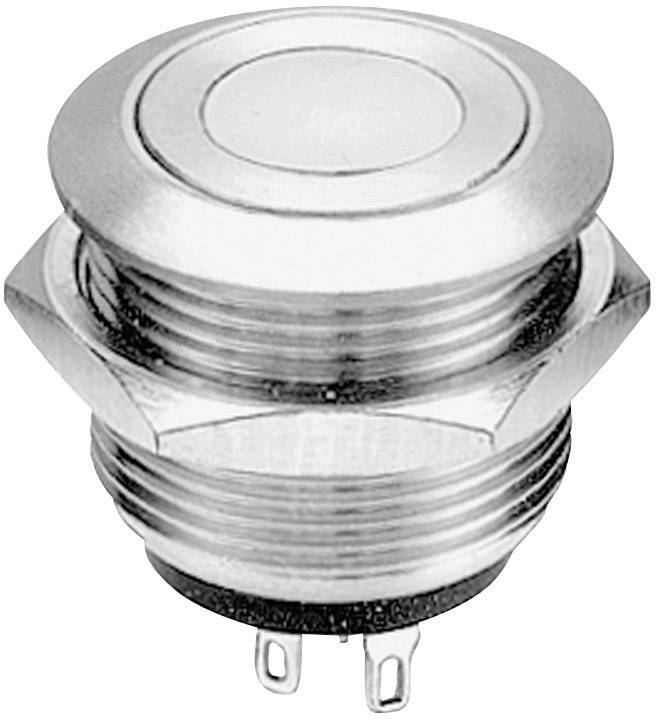 APEM AV09C7L3D2006 AV09C7L3D2006 Bouton-poussoir antivandalisme 24 V/AC 0.05 A 1 x On/(On) à rappel rouge 1 pc(s)