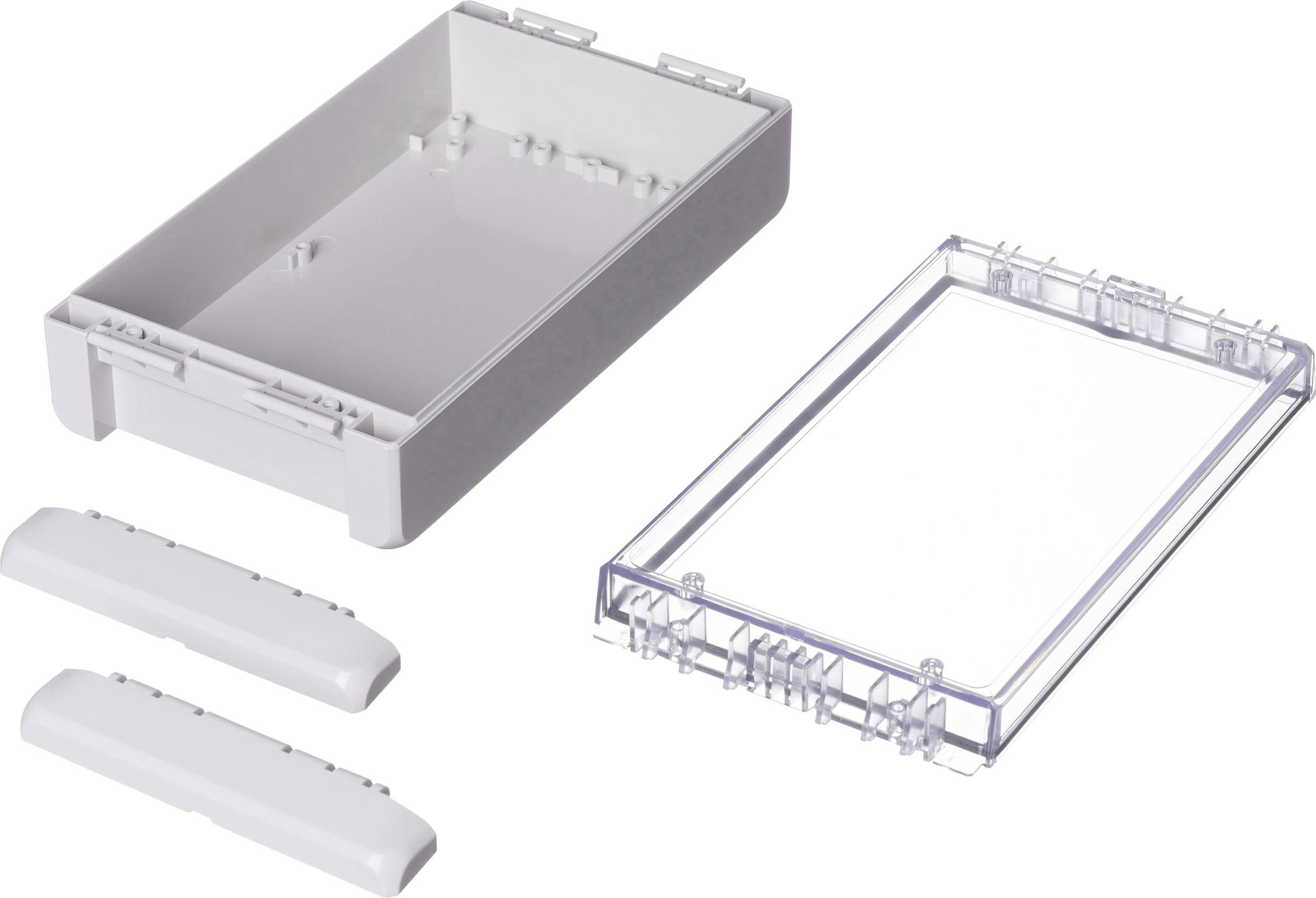 Boîtier d'extérieur Bopla Bocube B 221306 PC-V0-G-7035 96025225 gris clair (RAL 7035) 125 x 231 x 60 Polycarbonate V0 1 pc(s)
