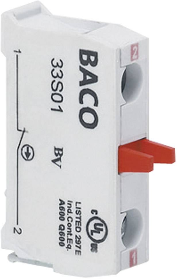 BACO 33S01 Élément de contact 1 NF (R) à rappel 600 V