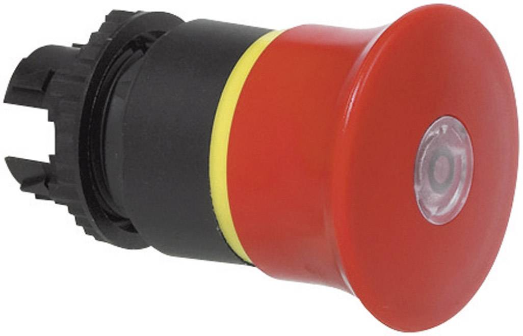 BACO L22DN10 Arrêt d'urgence collerette plastique, noir, avec affichage de statut IP69K 1 pc(s)