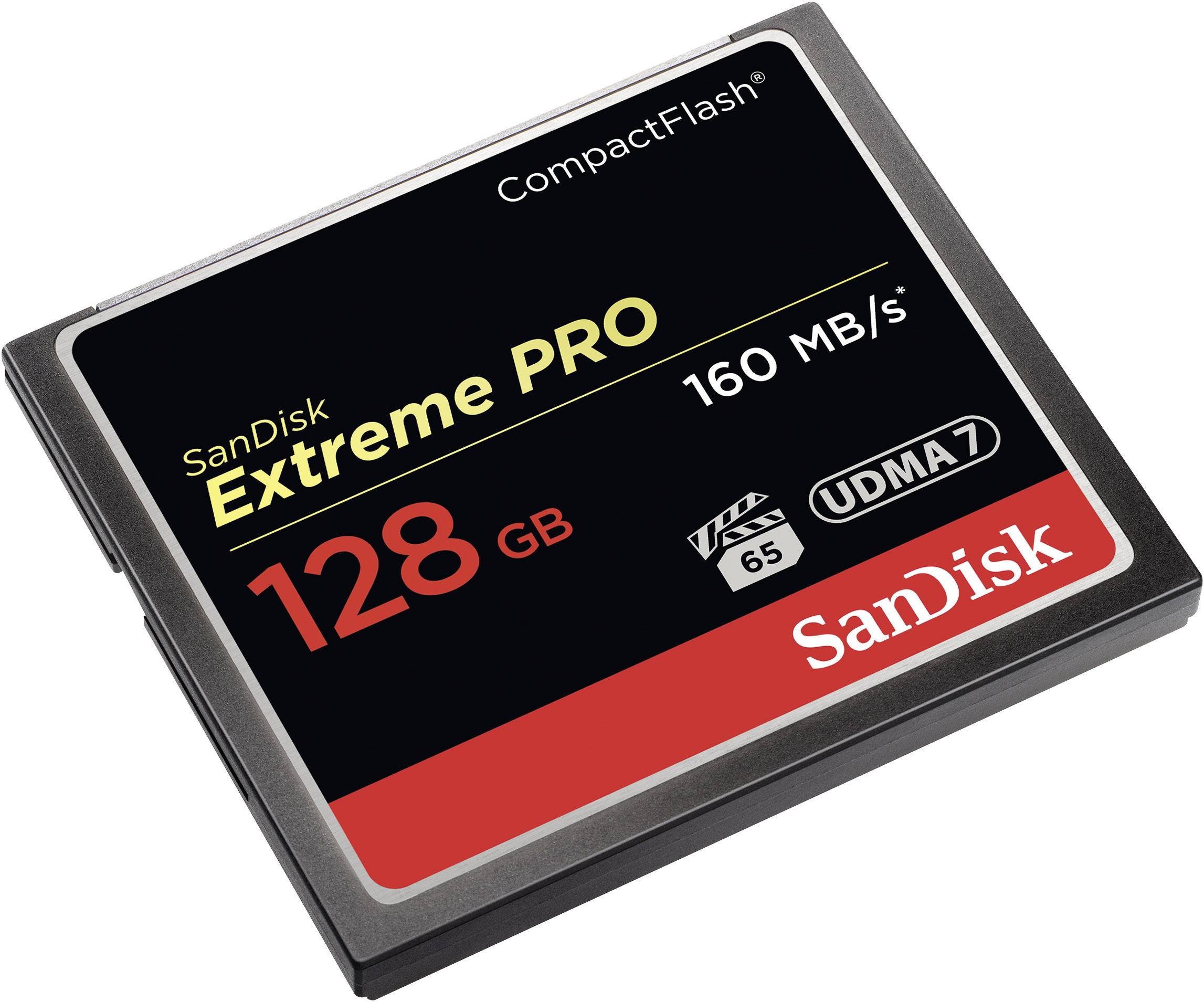 Carte Compact-Flash SanDisk Extreme Pro® 128 GB