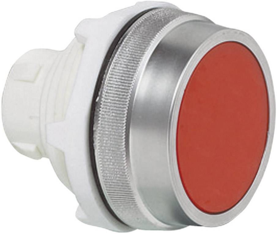 BACO 100926 T11AA02 Bouton-poussoir collerette plastique, chromé, brillant vert