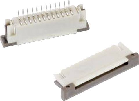 Würth Elektronik Barrette femelle (standard) série ZIF FPC Nbr total de pôles 8 Pas: 1 mm 68610814122
