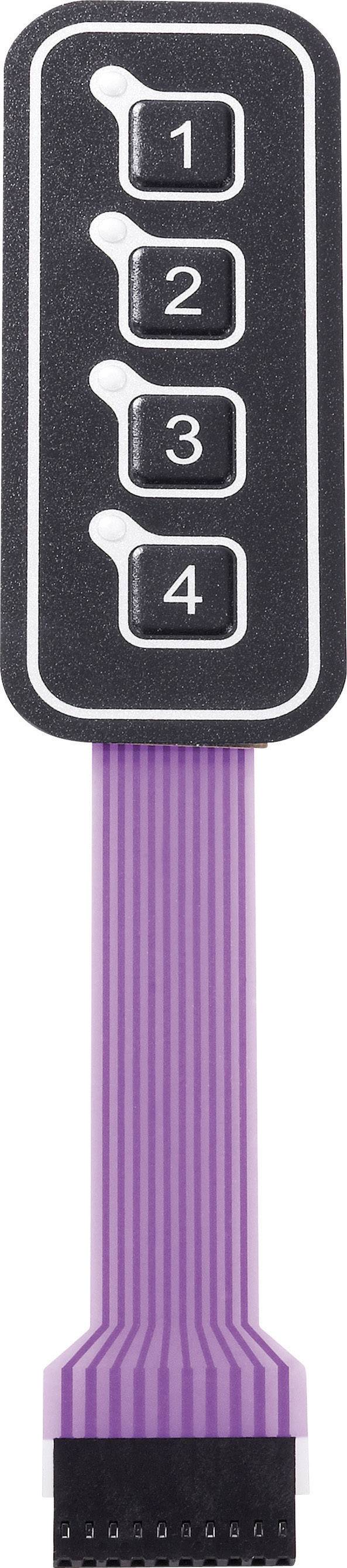 Clavier à membrane APEM AC3559ILL matrice 1 x 4 1 pc(s)