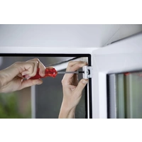 Set adaptateur pour moustiquaire pour l'intérieur/extérieur tesa Adapter Alu Comfort 55193-03 3 pc(s) Set adaptateur pour moustiquaire pour l'intérieur/extérieur tesa Adapter Alu Comfort 55193-03 3 pc(s)