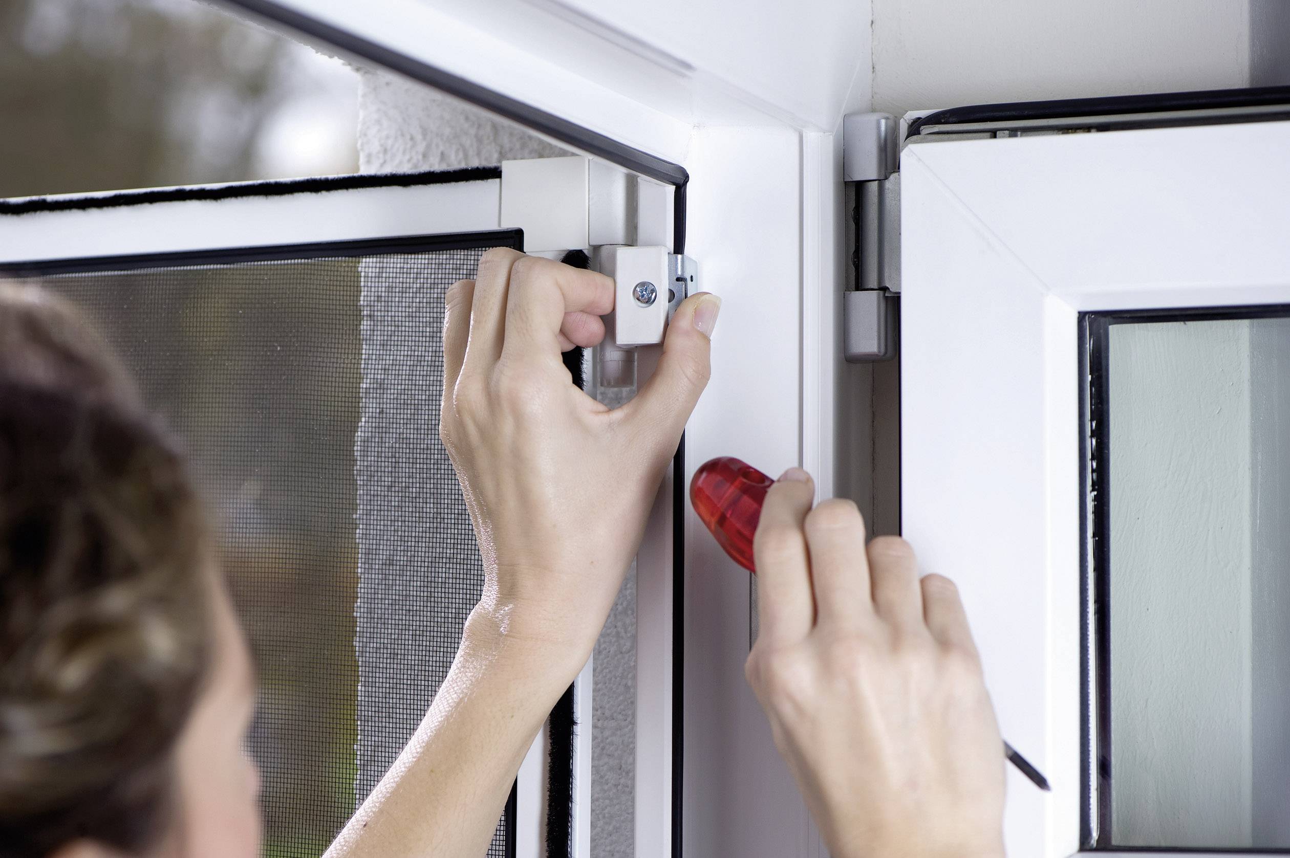 Set adaptateur pour moustiquaire pour l'intérieur/extérieur tesa Adapter Alu Comfort 55193-03 3 pc(s)