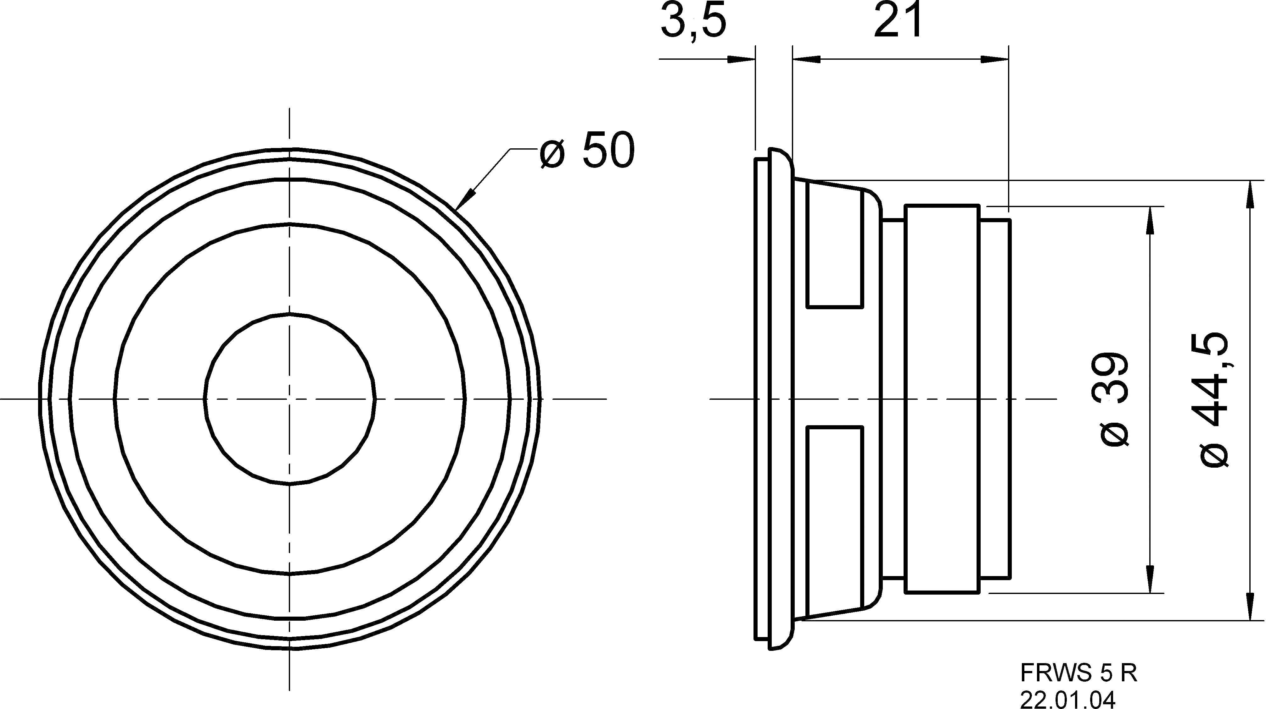 Visaton FRWS 5 R - 8 Ohm 2212 84 dB 1 pc(s)