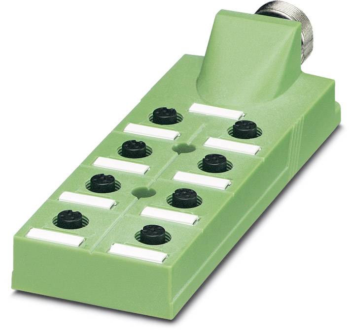 Répartiteur passif M12 filetage en plastique Phoenix Contact SACB-8/ 8-L-M23 180 1692718 1 pc(s)