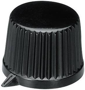 Tête de bouton rotatif OKW A1613560 noir (Ø x H) 19.9 mm x 15.5 mm