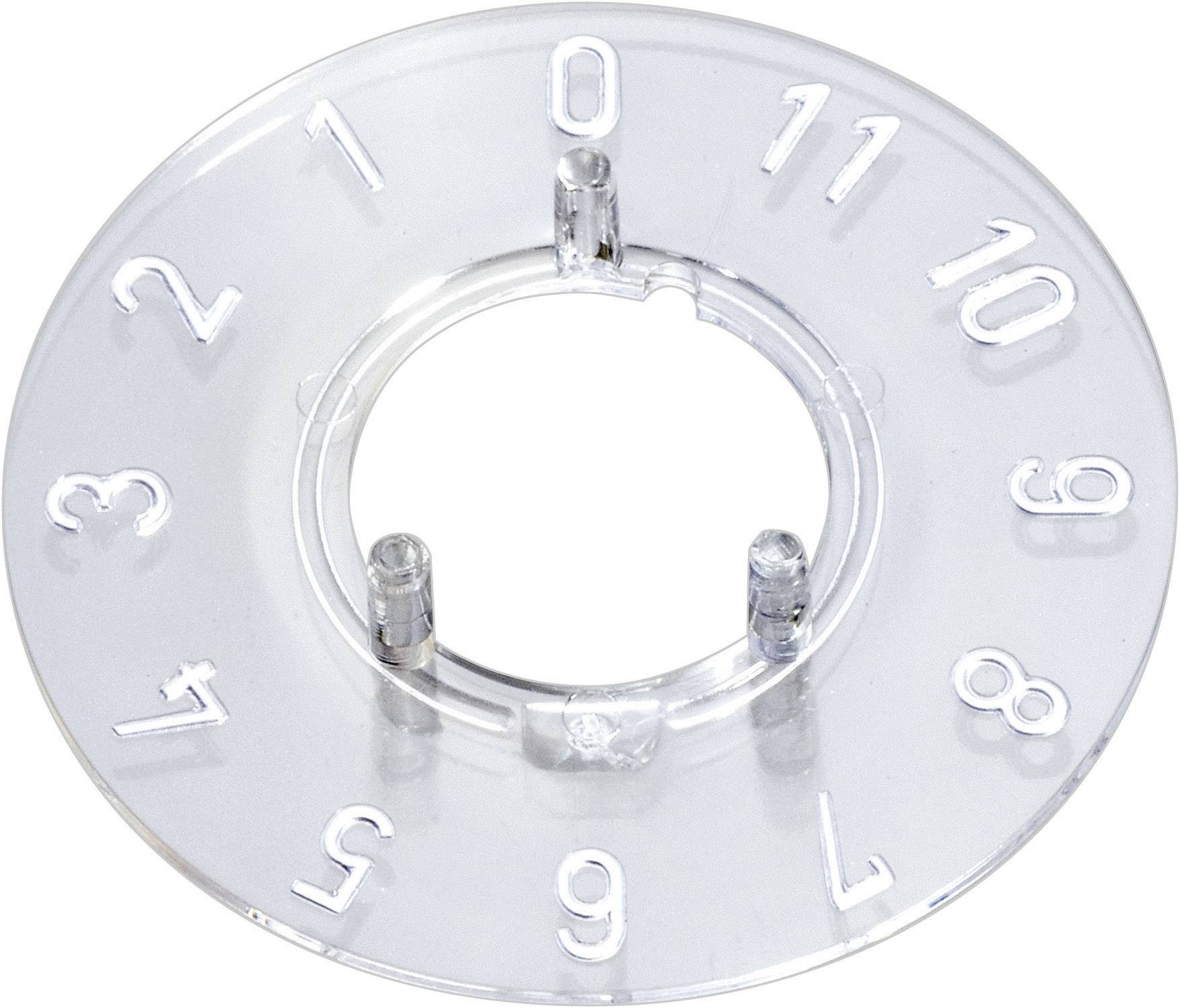 Cadran gradué OKW A4413049 Motif d'impression: 0-11 30 ° adapté pour tête 13.5 mm