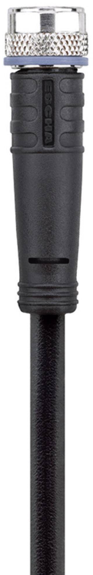 Câble M8 pour capteurs/actionneurs "Automation Line" Escha AL-SKP3-5/S370 8043749 Pôle: 3 Contenu: 1 pc(s)