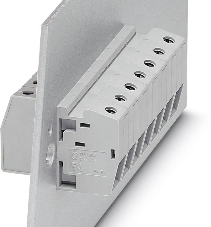 Bloc de jonction de traversée Phoenix Contact HDFK 10 GNYE 0707879 vert, jaune 50 pc(s)