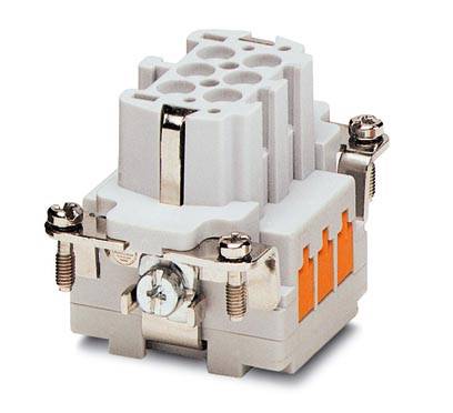 Phoenix Contact 1605556 Insert femelle HC-B 6 + PE QUICKON 10 pc(s)