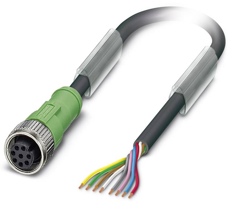 Câble pour capteurs/actionneurs Phoenix Contact SAC-8P- 5,0-PUR/M12FS 1520369 Contenu: 1 pc(s)