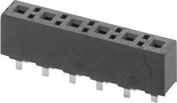 W & P Products Barrette femelle (standard) Nbr de rangées: 1 Nombre de pôles par rangée: 3 395-03-1-50