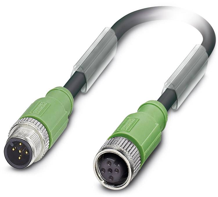 Câble pour capteurs/actionneurs Phoenix Contact SAC-5P-M12MS/ 3,0-PUR/M12FS SH 1500910 Contenu: 1 pc(s)