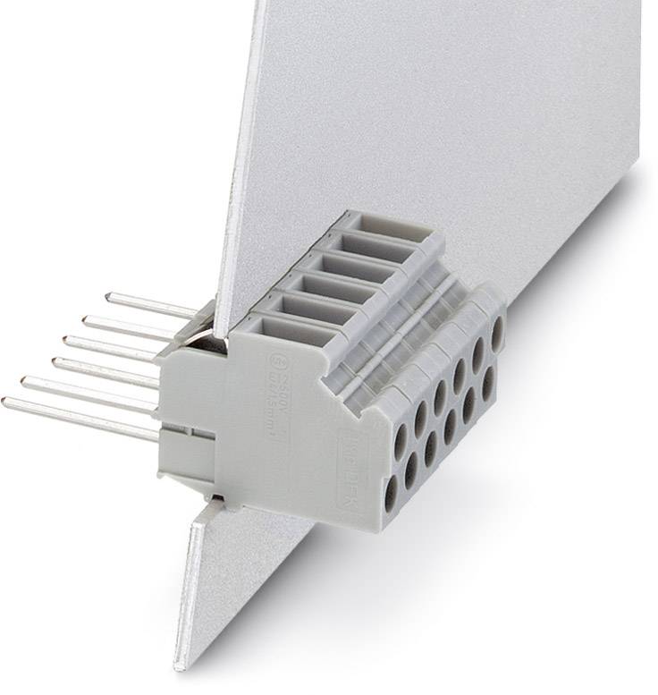 Bloc de jonction de traversée Phoenix Contact HDFK 4 BK 0706650 noir 50 pc(s)