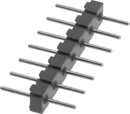 W & P Products Barrette mâle (de précision) Nbr de rangées: 1 Nombre de pôles par rangée: 20 952-08-020-1-00