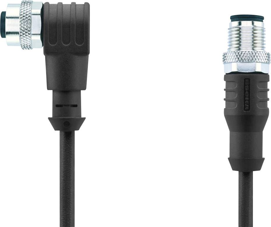 Câble de connexion M12 pour capteurs/actionneurs "Automation Line" Escha AL-WWAK8-2-AL-WAS8/S370 8046941 Pôle: 8 Contenu: 1 pc(s)