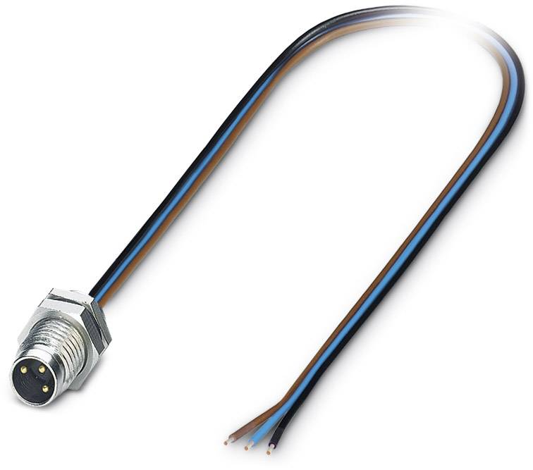Connecteur mâle encastrable pour capteurs/actionneurs Phoenix Contact SACC-DSI-M 8MS-3CON-M 8/0,5 1453478 1 pc(s)