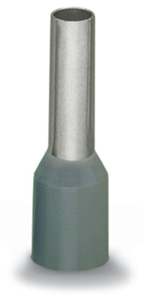 Embout simple d'extrémité de câble WAGO 216-267 4 mm² x 14 mm partiellement isolé gris 1000 pc(s)