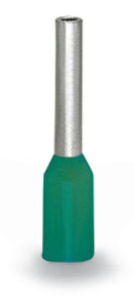 Embout simple d'extrémité de câble WAGO 216-302 0.34 mm² x 9 mm partiellement isolé vert 1000 pc(s)