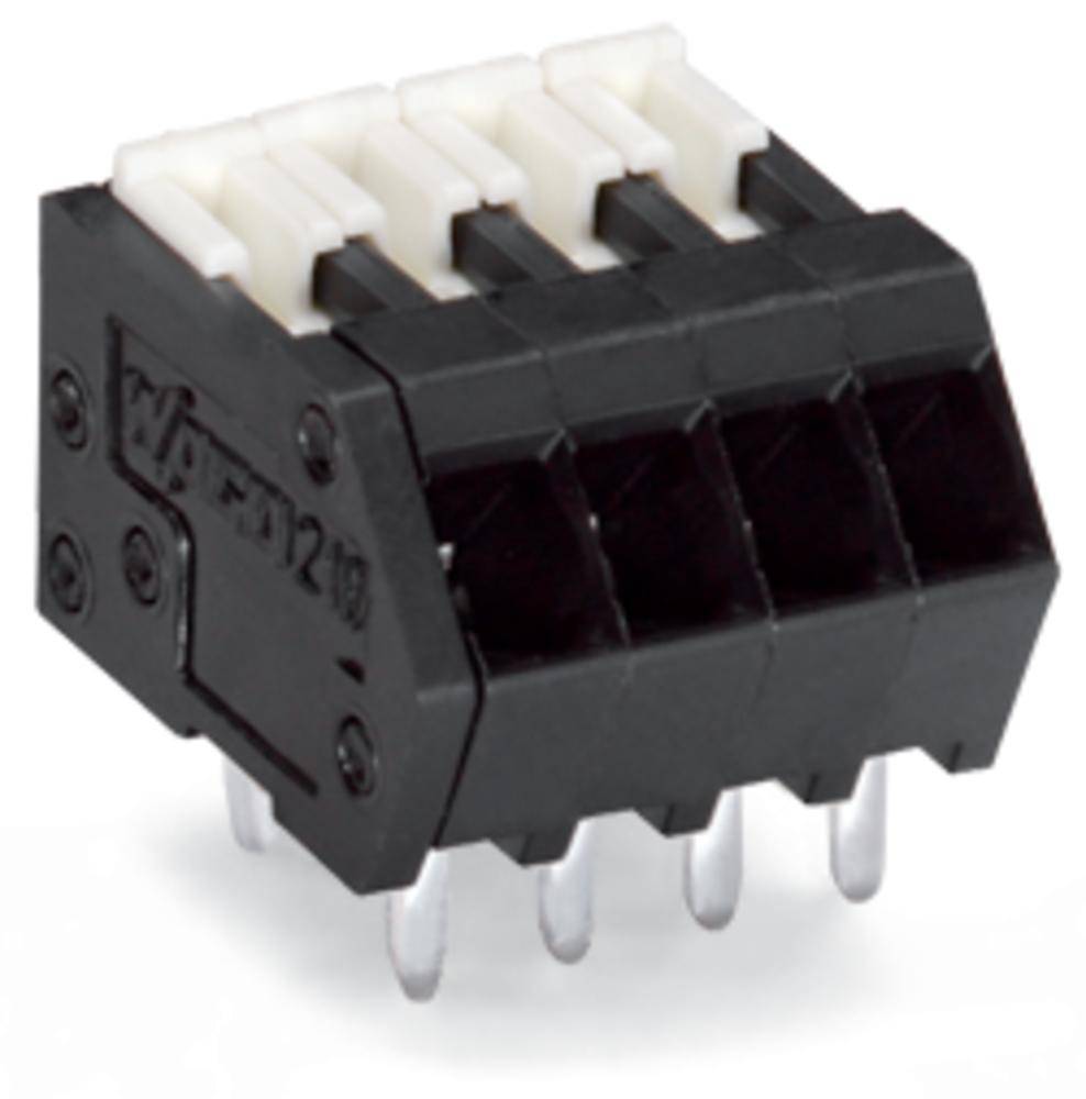 Bornier à ressort WAGO 218-503/000-604 0.50 mm² Nombre de pôles 3 noir 1000 pc(s)