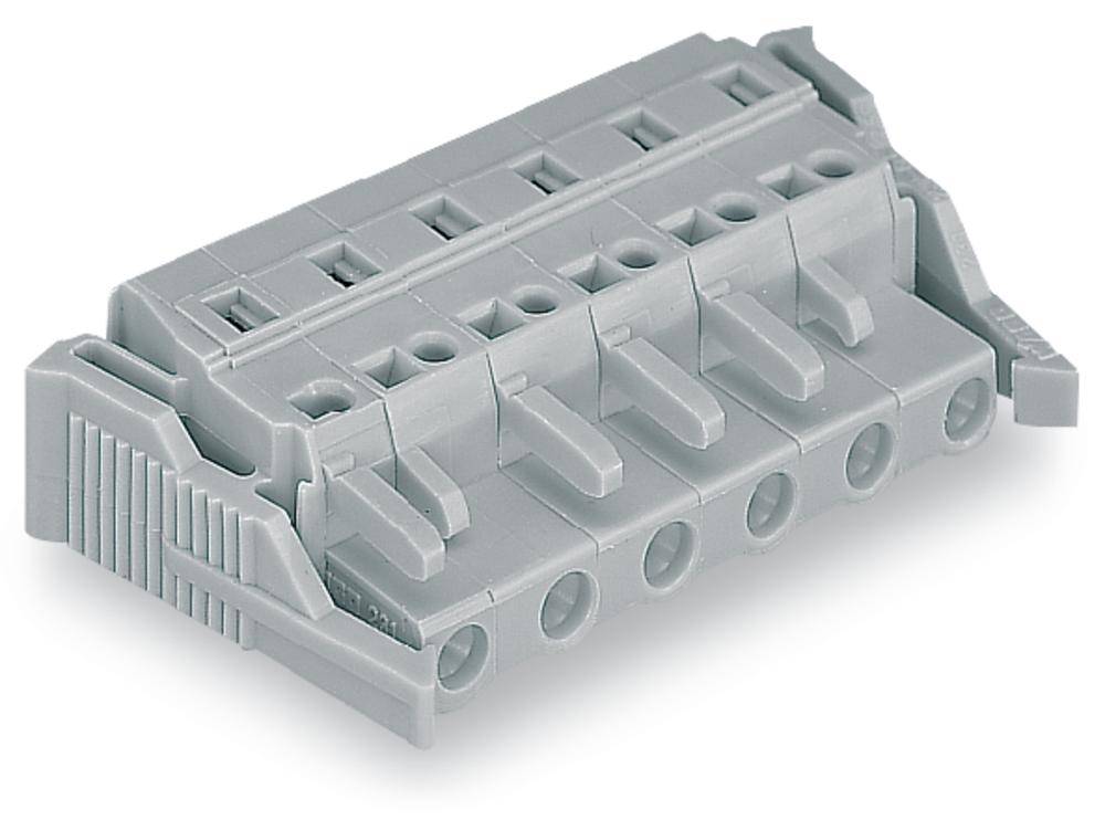 Boîtier femelle pour câble série 231 WAGO 231-205/037-000/033-000 Nbr total de pôles 5 Pas: 7.50 mm 50 pc(s)