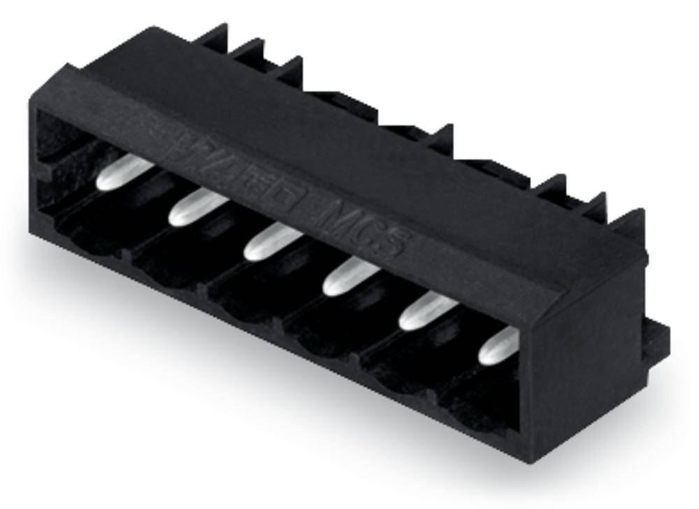 Barrette mâle (standard) série 300 WAGO 231-462/001-000/105-604 Nbr total de pôles 2 Pas: 5 mm 200 pc(s)
