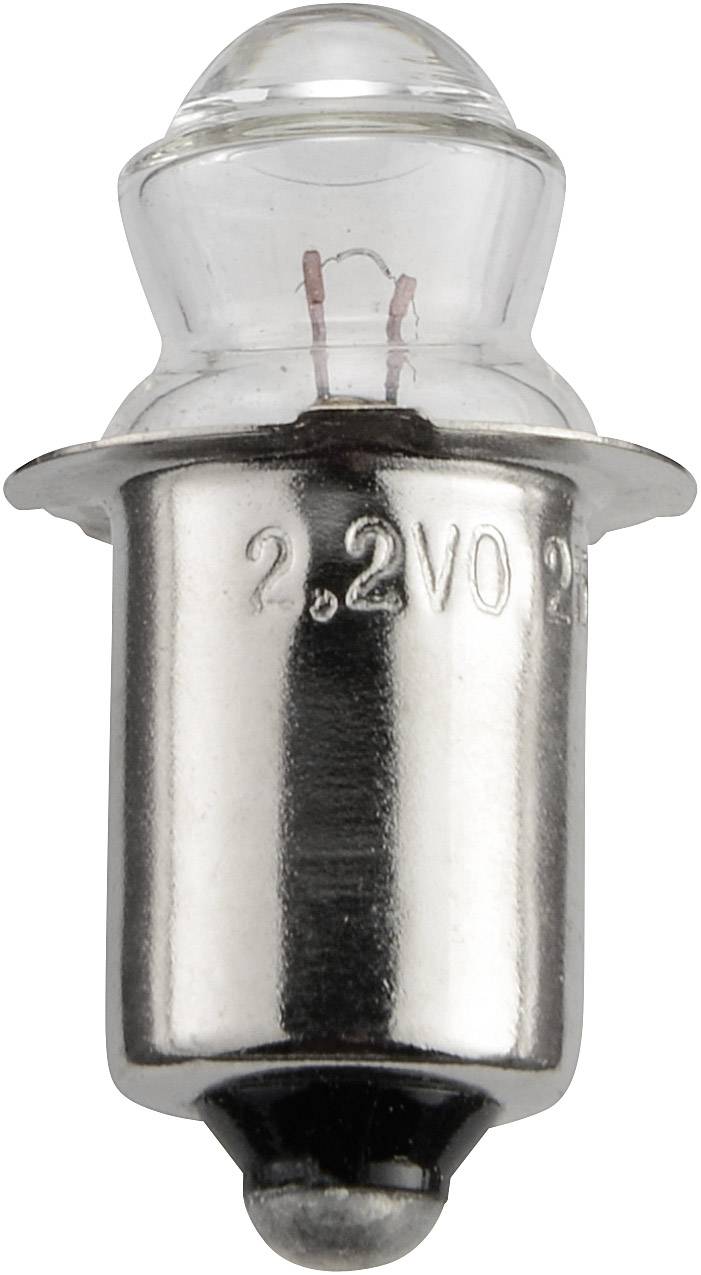 Barthelme 00622225 Ampoule pour lampe de poche 2.20 V 0.55 W Culot P13.5s clair