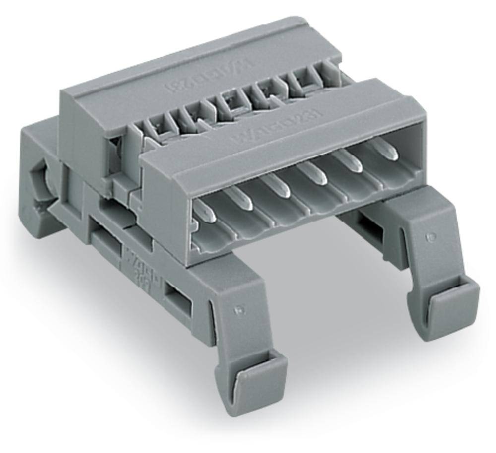 Barrette mâle (standard) série 301 WAGO 232-513/007-000 Nbr total de pôles 13 Pas: 5 mm 25 pc(s)