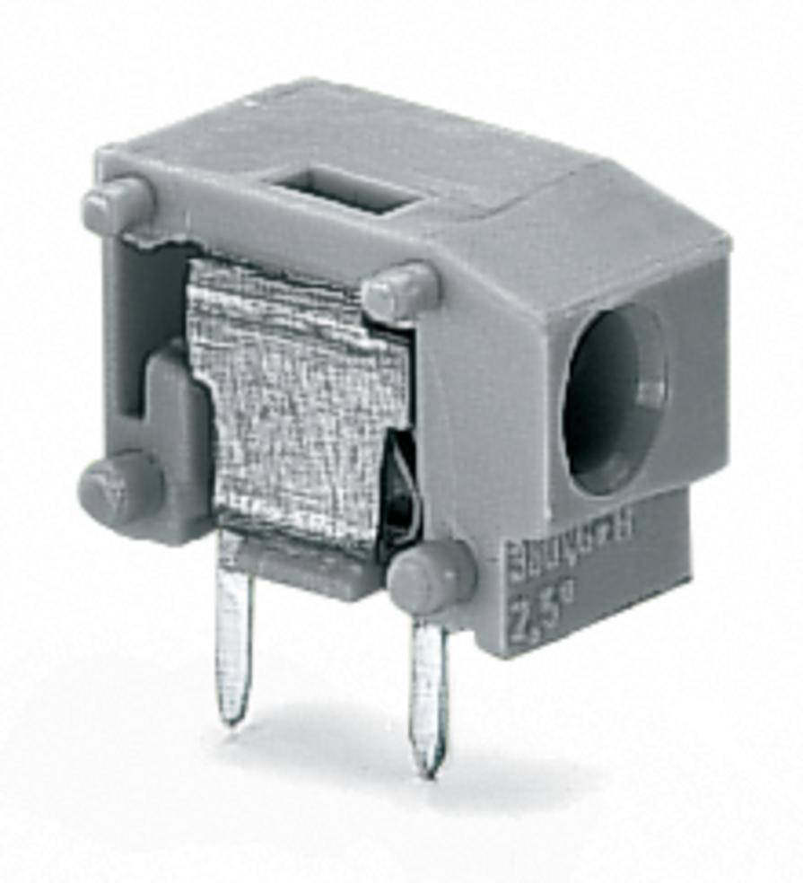 Bornier à ressort WAGO 235-501 1.50 mm² Nombre de pôles 1 gris 600 pc(s)