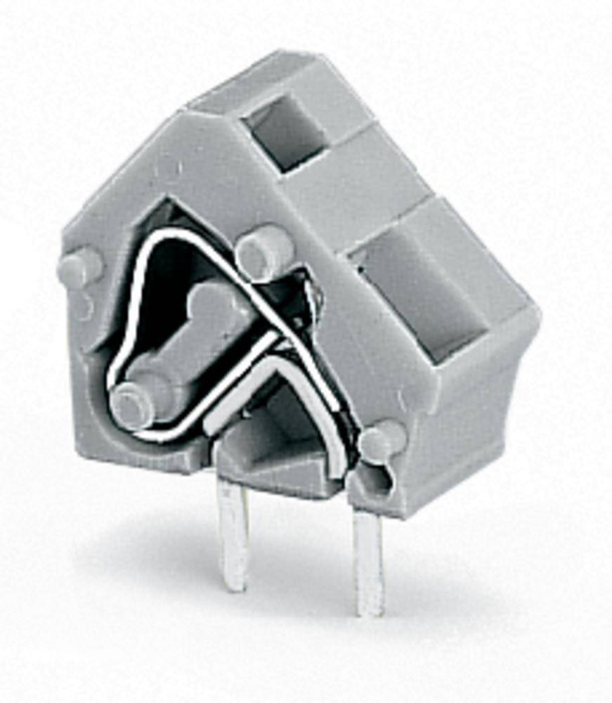 Bornier à ressort WAGO 236-753/332-000/999-950 2.50 mm² Nombre de pôles 1 gris clair 400 pc(s)