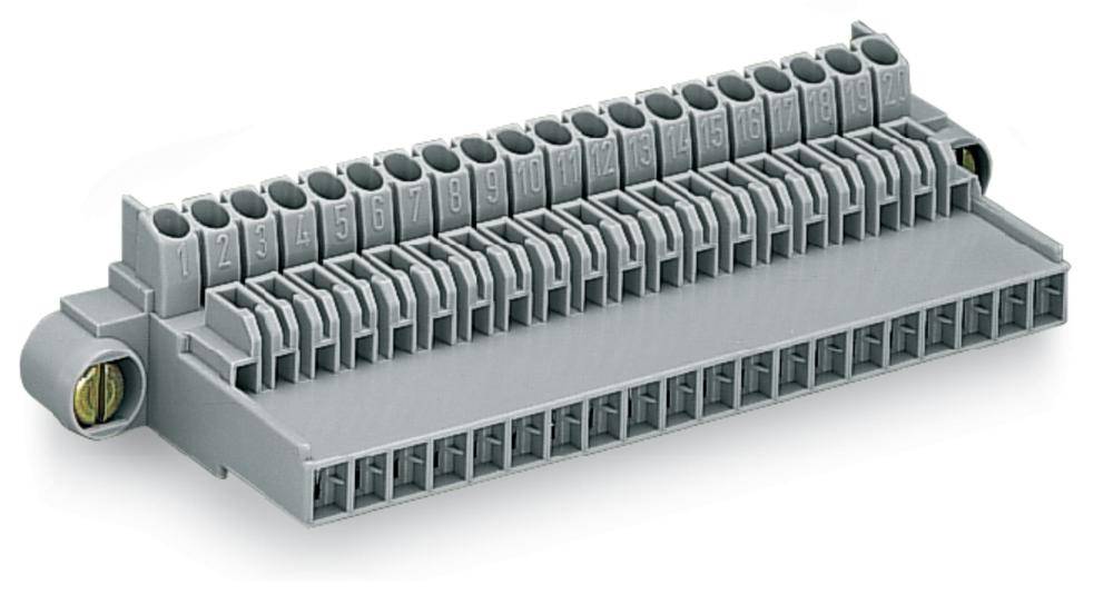 Boîtier femelle pour câble série 246 WAGO 246-101 Nbr total de pôles 20 15 pc(s)