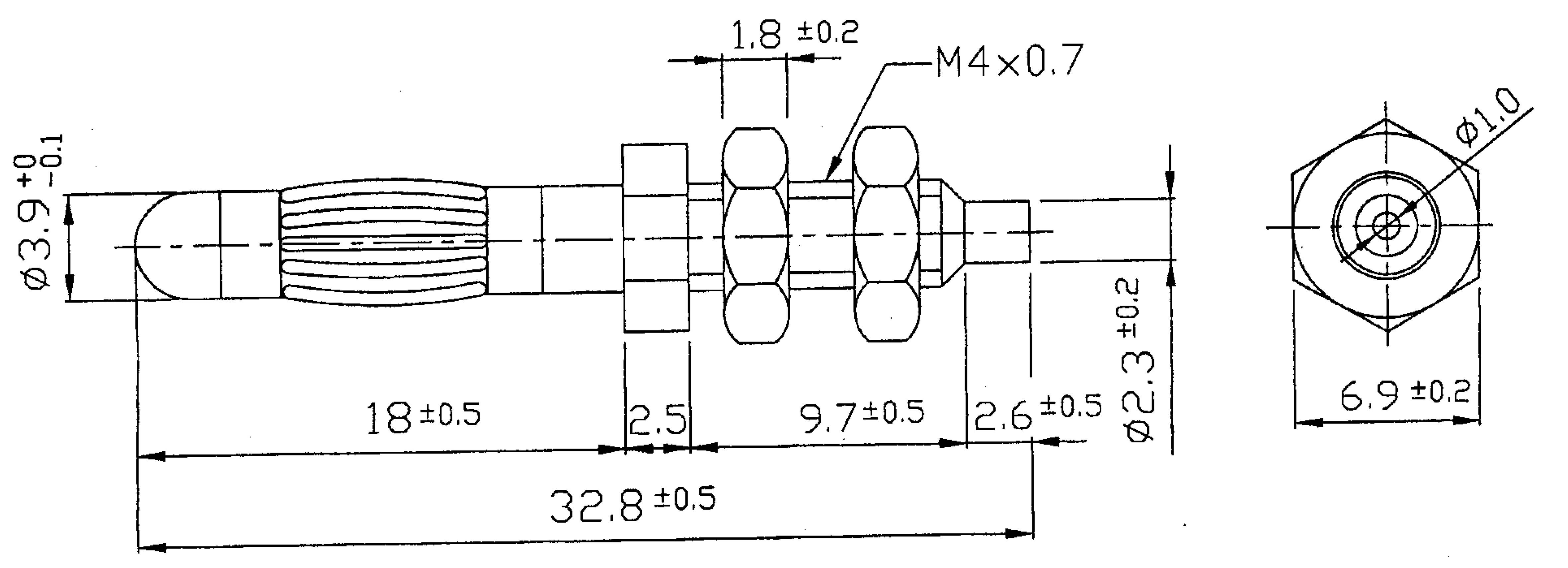 Embase banane mâle Ø de la broche: 4 mm TRU COMPONENTS TC-R8-B2H 1587884 argent