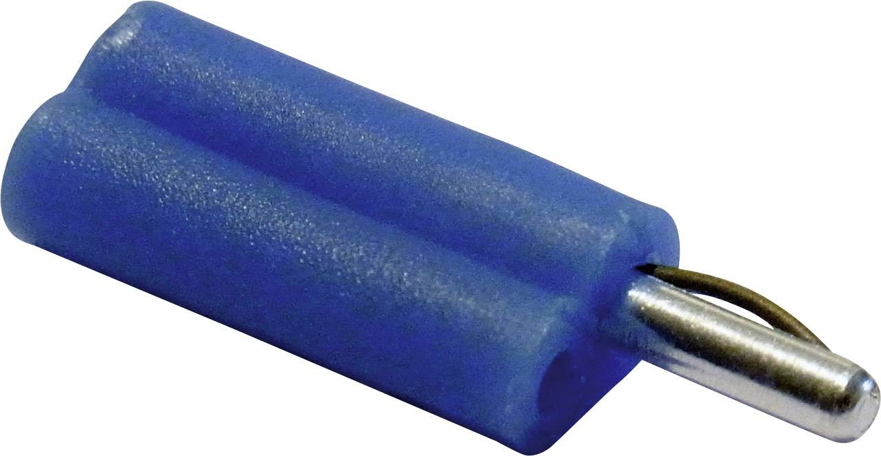 Schnepp F 2020 Fiche banane mâle, droit Ø de la broche: 2 mm bleu