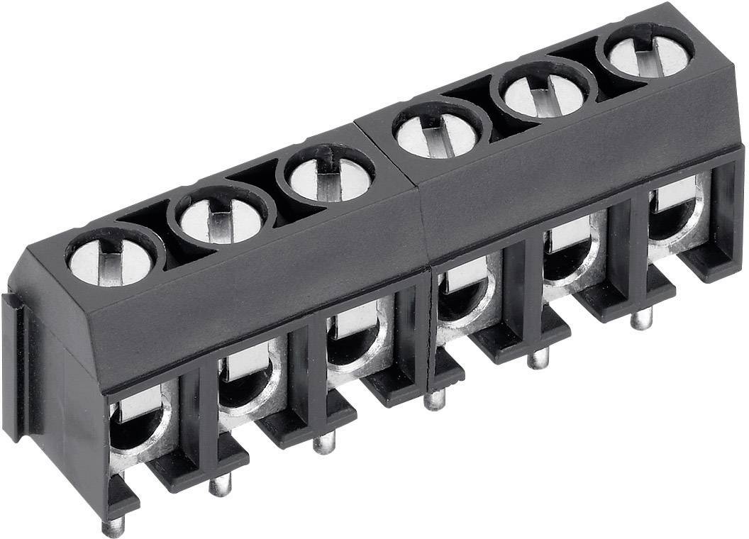 Bornier à vis PTR Hartmann AKZ500/5DS-5.08-V 50500050134G 1.50 mm² Nombre de pôles 5 gris