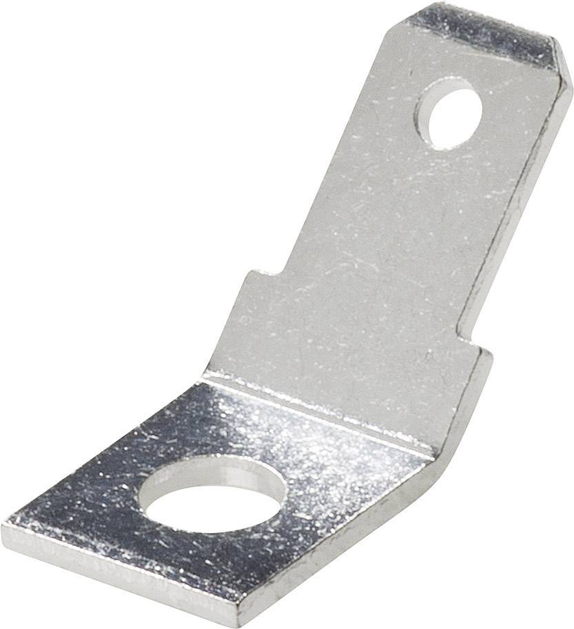 Languette 4.8 x 0.8 mm Vogt Verbindungstechnik 3815.67 45 ° non isolé métal