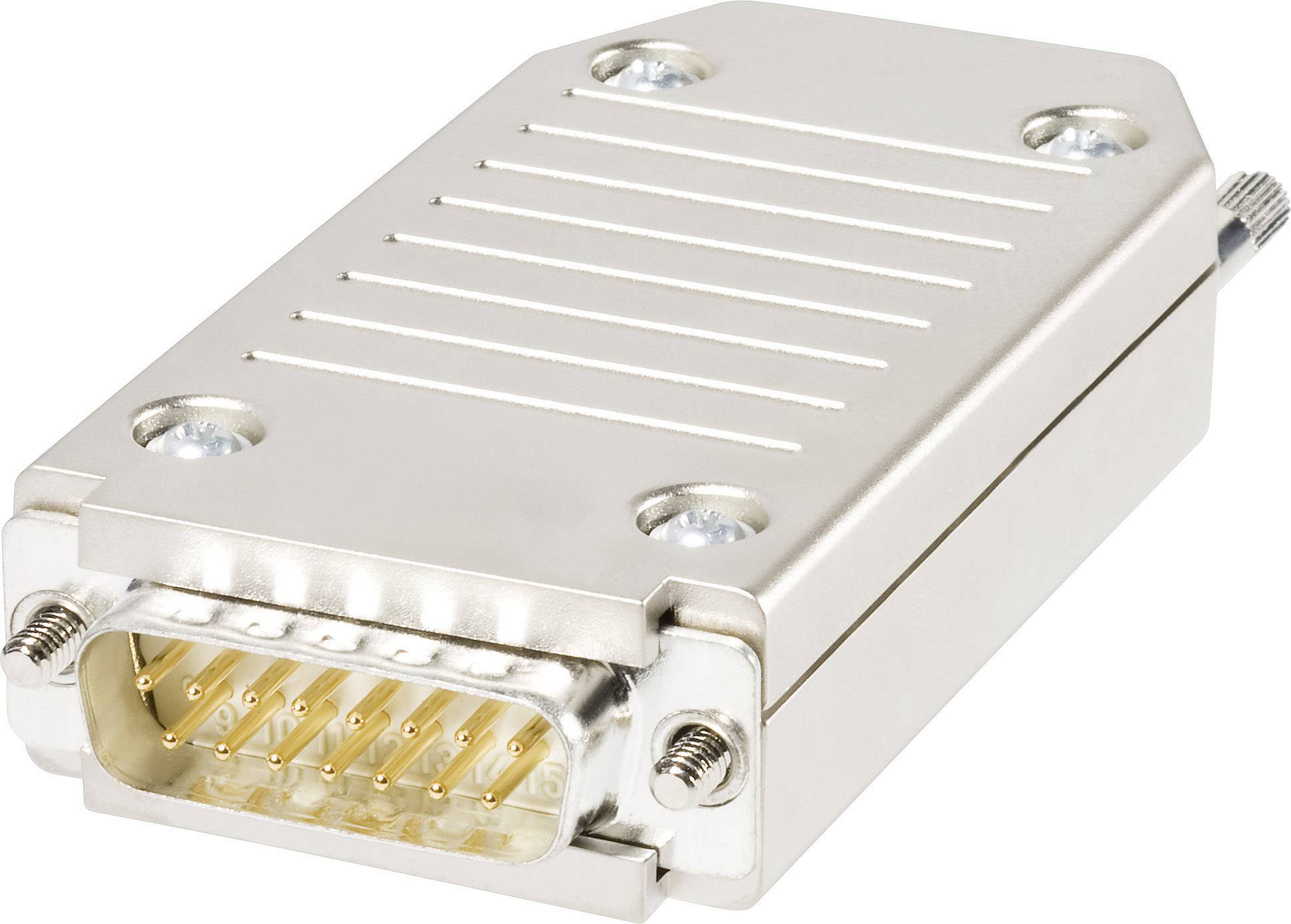 SUB-D mâle 25 pôles Knorr Tec 10016020 180 ° ressort de traction 1 pc(s)